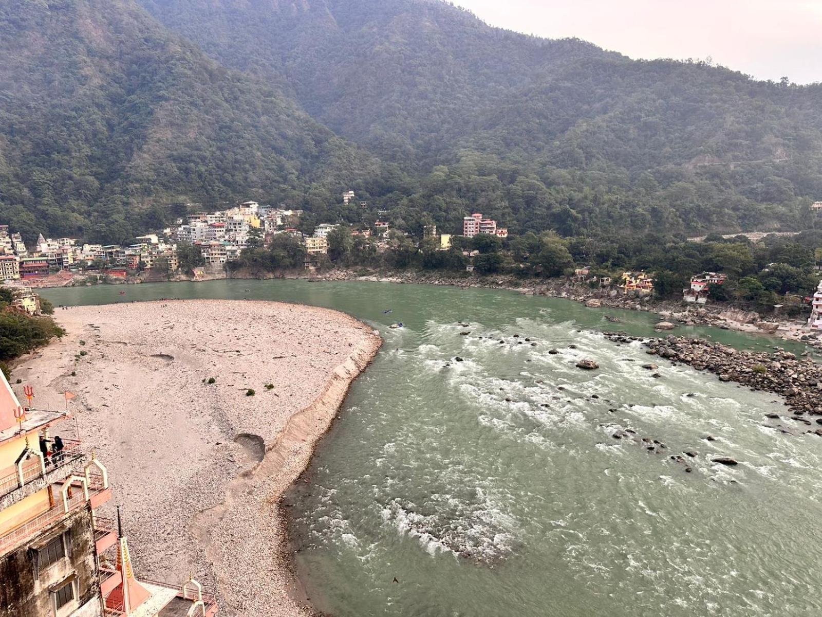 Yoga Retreat At The Ganges In Rishikesh Rishīkesh Exterior foto